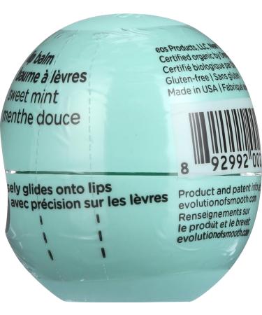 Eos Sweet Mint Organic Lip Balm - 0.25 Ounce | Hydrating & Natural | International Shipping Available - Buy Online on GoSupps.com