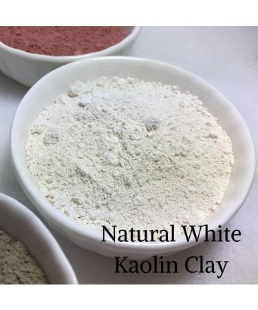 Kaolin White Clay 12 oz Powder - 100% Natural for DIY Spa Masks for Face, Body, and Hair - Buy Online on GoSupps.com