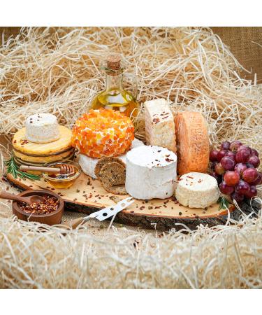 Markys French Cheese Assorted Gift Basket Box  8 Cheeses  Brillat Savarin, Pont L'eveque, Berthaut Epoisses, Petit Livarot, Camembert, Delice, Crottin Maitre, Crottin De Champcol - Only Cheese is Included