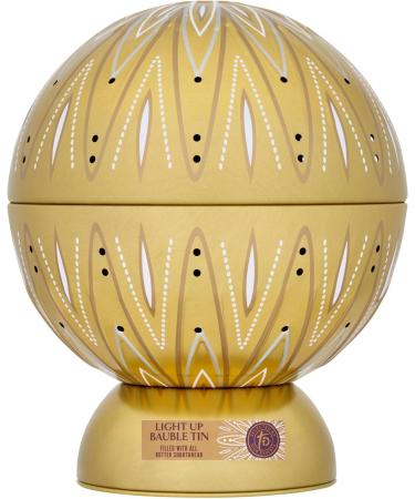 Light Up Bauble Tin with All Butter Shortbread Taste Random Colour in a Premier Life Store Box - Buy Online on GoSupps.com
