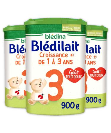Bl dina Bl dilait Growth 3+ Milk Powder for Baby 3 x 900 g