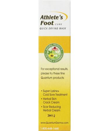 Quantum Derma Athlete's Foot Cure 21g - Fast-Acting Relief for Athletes Foot - Buy Online on GoSupps.com