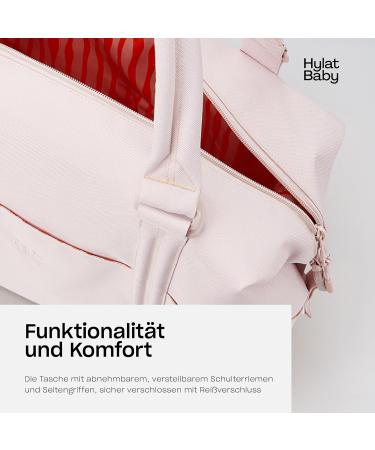 Hylat Baby Diaper Bag for Moms - Lightweight & Versatile Pink Carry Bag for On-the-Go | Shop Internationally - Buy Online on GoSupps.com