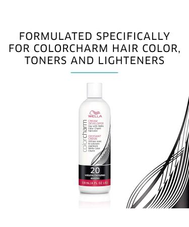 COLORCHARM 40 Volume Cream Hair Color Developer - Optimal Gray Blending & Rich Multi-Dimensional Results - 3.6 Fl Oz - International Shipping Available - Buy Online on GoSupps.com