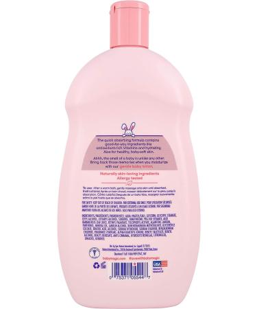 Baby Magic Gentle Baby Lotion 16.5 fl oz - with Vitamins, Aloe, & Camellia Oil - Free of Parabens, Phthalates, Sulfates, Dyes - Original Scent - Pack of 1 - Buy Online on GoSupps.com