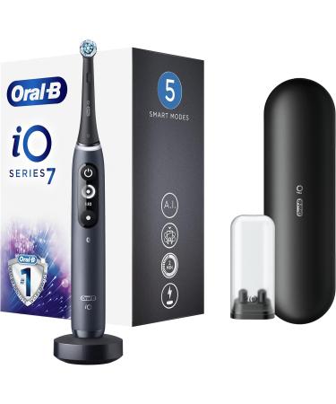 Oral-B iO - 7 - Black Electric Toothbrush + 4 Refills Black + 4 Refills - Buy Online on GoSupps.com