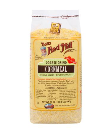 Bob's Red Mill Cornmeal Coarse 24 Ounce (Pack of 1) 1.5 Pound (Pack of 1)