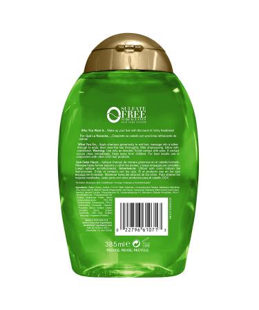 OGX Extra Strength Tea Tree Mint Scalp Shampoo - 13 fl oz | With Peppermint Oil & Witch Hazel | Paraben/Sulfate-Free - Buy Online on GoSupps.com