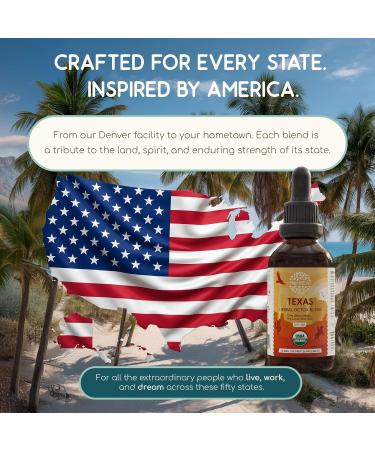 HerbEra Texas Herbal Detox Blend - USDA Organic Extract Made in USA | Immune & Liver Support Liquid Drops | Burdock Dandelion Root Milk Thistle Hibiscus Rosemary Spirulina | 2 fl oz - Buy Online on GoSupps.com