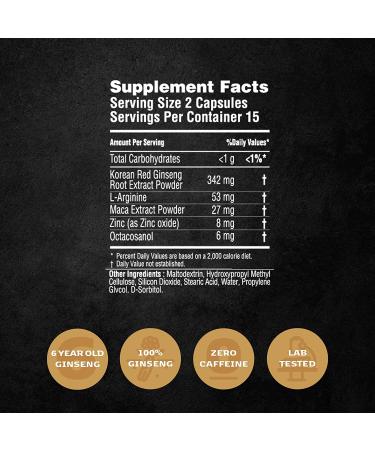Cheong Kwan Jang Koreselect Stamina - 30 Veggie Capsules for Energy & Vitality - Buy Online on GoSupps.com