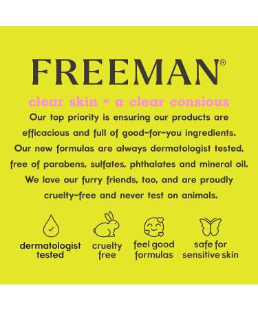 Freeman Glacier Water & Pink Peony Hydrating Anti-Pollution Gel Mask 6oz - Single Pack - Buy Online on GoSupps.com