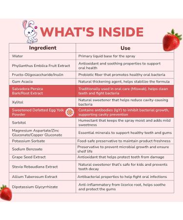 Abera Anti-Caries Kids Oral Spray, Fluoride Free Toddler Toothpaste Helper for Cavity Repair and Fresh Breath, 360 Degree Rotating Spout Easy to Use for Newborn to Preschooler, 1.35 fl Oz, Pack of 2 B. Recommended Combo - Buy Online on GoSupps.com