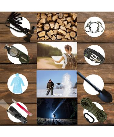 Ultimate Outdoor Emergency Survival Kit | First Aid Set & Multi-Tool Gear for Camping Hiking Adventures - Perfect Gifts for Men - Buy Online on GoSupps.com