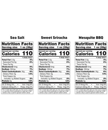 Bada Bean Bada Boom Vegan Snacks | Gluten-Free Roasted Broad Bean Protein - Classic Variety Pack (24 Count) - Buy Online on GoSupps.com