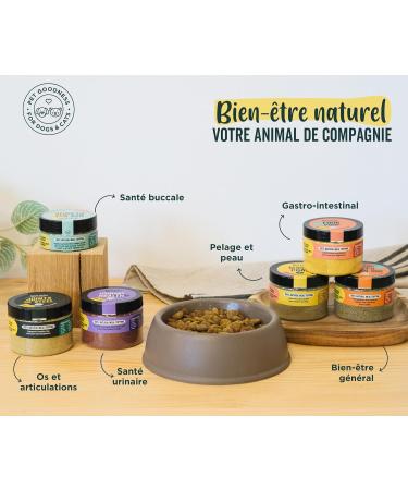 Wolf Belly - 100% Natural Anti-Itch Probiotic for Dogs (60 g) Soothes Atopic Dermatitis and Eczema Brewer's Yeast Powder Rich in Omega 3 and Vitamin B Healthy Skin - Made in Europe - Buy Online on GoSupps.com