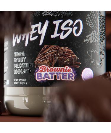 All Black Everything Whey Protein Powder - 25g Brownie Batter Flavor 27 Servings Low Carbs & Sugar MCTs - International Shipping Available - Buy Online on GoSupps.com
