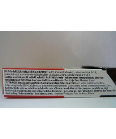 4 Boxes X 38g of Fazer Super Salmiakki Mix ((2) salmiakki - (1) super salmiakki - (1) pantteri) Original Finnish Salty Liquorice Salmiak Salmiac Pastilles Lozenges Dragees Drops Sweets Candy - Buy Online on GoSupps.com