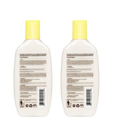 Sun Bum Cool Down Aloe Vera Lotion 2 Pack - Vegan & Hypoallergenic After Sun Gel with Cocoa Butter for Sunburn Relief - 8oz - Buy Online on GoSupps.com