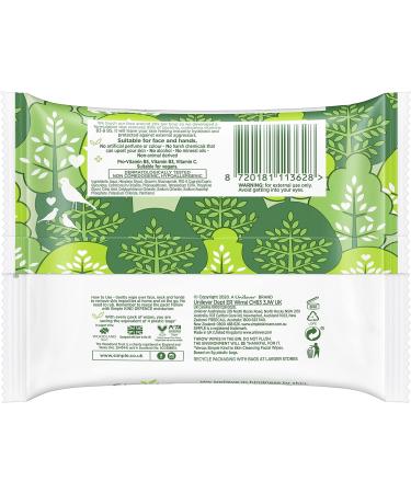 Simple Kind Defence Cleansing Wipes with Anti-Bacterial Protection - Buy Online on GoSupps.com