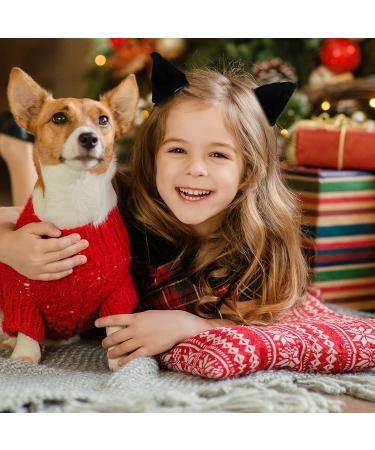 Lurrose Cat Ear Hair Clips - 4 Pairs Clip-in Anime Cosplay Barrettes for Women & Girls | Fox Ear Halloween Costume Accessories - Buy Online on GoSupps.com