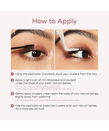 i-ENVY Cluster Palette Lash Refill | DIY Customizable False Eyelashes | Varied Length Under Lash Extensions | Shop Internationally - Style #05 - Buy Online on GoSupps.com