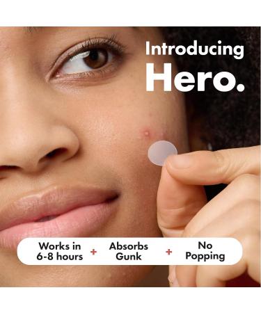 Mighty Patch Original Spot Patches by Hero Cosmetics Day & Night Time Acne Treatment Clear Spot Remover Hydrocolloid Patches Anti Acne Dots Spot Treatment Pimple Stickers - 72 Pimple Patches 72 Pack - Buy Online on GoSupps.com
