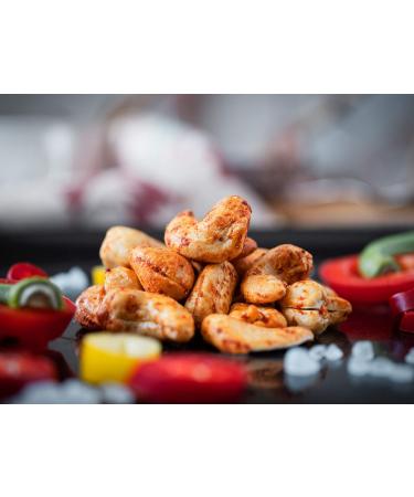 Organic Fairtrade Cashews Chili & Paprika (500g) | Roasted in Freiburg | Buy Fair Trade Cashews from Burkina Faso - Buy Online on GoSupps.com