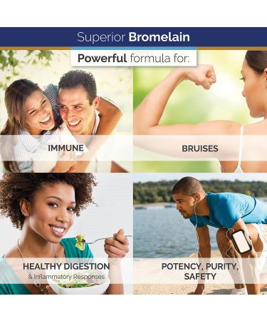 Superior Labs Non-GMO Bromelain Supplement 500mg - 120 VCaps | Digestive & Inflammatory Support - Buy Online on GoSupps.com