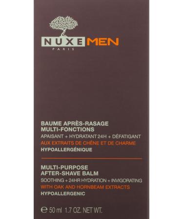Nuxe Men After-Shave Balm 1.7 Oz - Moisturizing & Soothing Formula - Buy Online on GoSupps.com