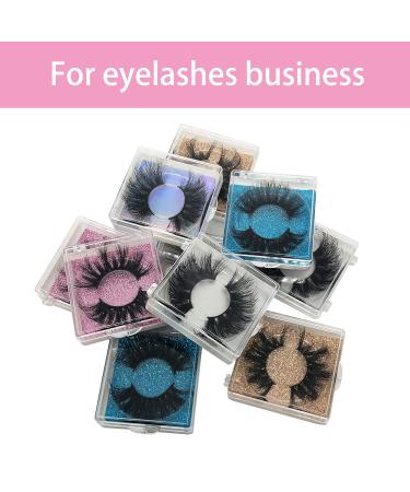 25MM Mink Eyelashes Wholesale 10 Pack - Ninglash False Eyelashes | Christmas Gifts for Women | Handmade Full Strip Lashes | Cruelty-Free 3D Mink Lashes - Bulk 10 Pack - Buy Online on GoSupps.com