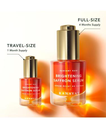 RANAVAT Brightening Saffron Face Serum | Discoloration & Dark Spot Corrector | Vitamin C Alternative for Hyperpigmentation (0.17 oz - Buy Online on GoSupps.com