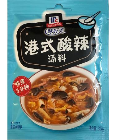 McCormick Hong Kong Hot & Sour Soup Seasoning Mix 35g Packs of 2 by Food Sanctuary - Buy Online on GoSupps.com