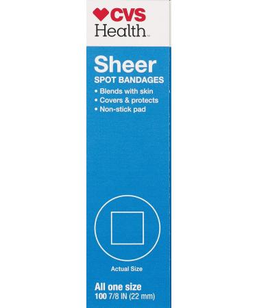 CVS Health Sheer Bandages - Spot Treatment | Buy Online - Buy Online on GoSupps.com
