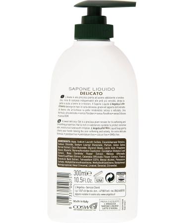 L'Angelica - Oat Milk Mild Liquid Soap 300 ml - Buy Online on GoSupps.com