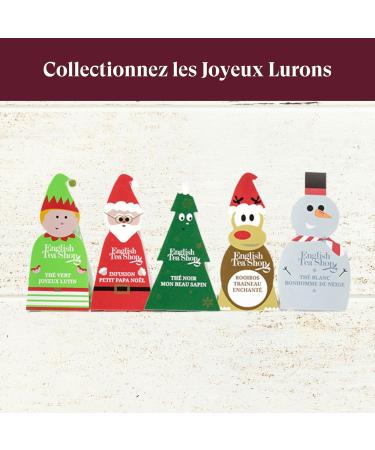 English Tea Shop - Joyeux Lurons - Coffret th s et infusions bio - Id e cadeau No l - 10 sachets pyramides - Id al offrir 10 unit s - Buy Online on GoSupps.com