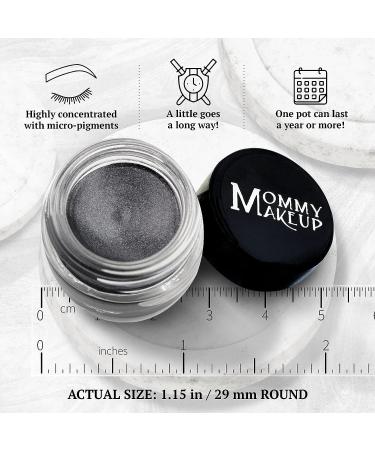 Mommy Makeup Stay Put Gel Eyeliner - Waterproof, Smudge Proof, Long Wearing Cream Eyeliner in Steel Magnolia Shade - Buy Online on GoSupps.com