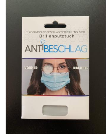 Anti-fog microfiber glasses cleaning cloth - tested for harmful substances