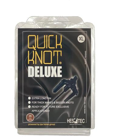 Quick Knot Deluxe Mane Clip for Horses & Ponies | Reusable Brown XL | International Shipping - Buy Online on GoSupps.com