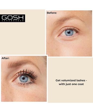 Waterproof Mascara Black - Just Click It! GOSH 10ML - Buy Online on GoSupps.com