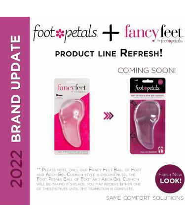 Foot Petals Arch & Ball of Foot Support Cushion | Comfort for Heels Pumps Wedges & Sandals | Reduce Foot Fatigue & Pain - Buy Online on GoSupps.com