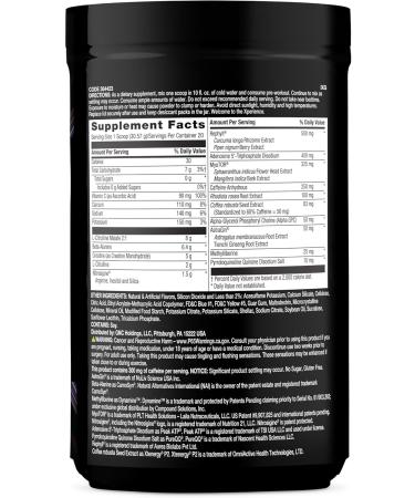 BEYOND RAW Concept X, Clinically Dosed Pre-Workout Powder, Contains Caffeine, L-Citrulline, Creatine, and Beta-Alanine, Gummy Worm Flavor, 20 Servings - Buy Online on GoSupps.com