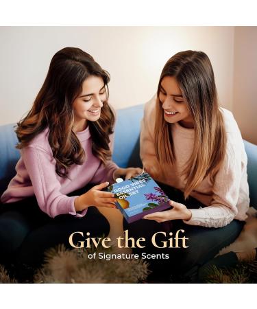 Gya Labs Good Vibes Essential Oil Set (0.17 Fl Oz 8) - Relaxation Gifts for Women - for Diffuser Aromatherapy & DIY Candle Making Scents Good Vibes Essential Oil Set 1.36 Fl Oz (Pack of 1) - Buy Online on GoSupps.com