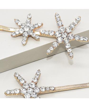 amangul Glitter Hair Clip for Hot Girls Hair Styling Shinning Star Shape Hair Barrettes for Teens Girls Spring(Silver) - Buy Online on GoSupps.com