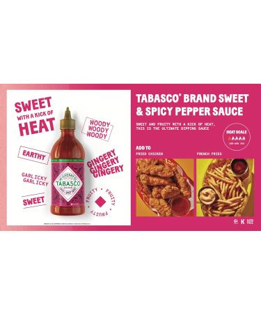 Tabasco Sauce Piquante Multipack Coffret de sauces piquantes avec 3 bouteilles faciles presser de 256 ml Sans gluten conservateurs et mati res grasses (Buffalo Sriracha Sweet & Spicy) - Buy Online on GoSupps.com