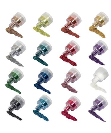 Grimas Polyglitter 25ml - Ultra Fine White Cosmetic Glitter for Face Painting & Carnival | Professional Skydown Pigments - Buy Online on GoSupps.com