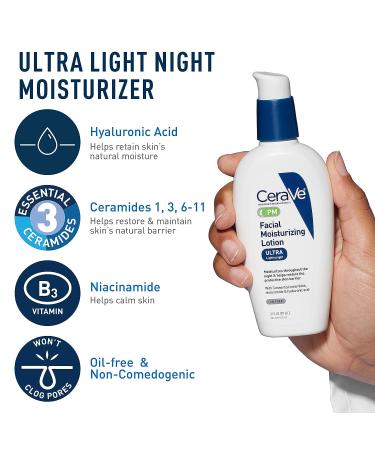 CeraVe AM & PM Face Moisturizer with SPF + Hydrating Face Wash Set | Travel Size Skin Care Routine for Morning & Night | 3oz Lotion + 3oz Lotion + 3oz Cleanser - Buy Online on GoSupps.com