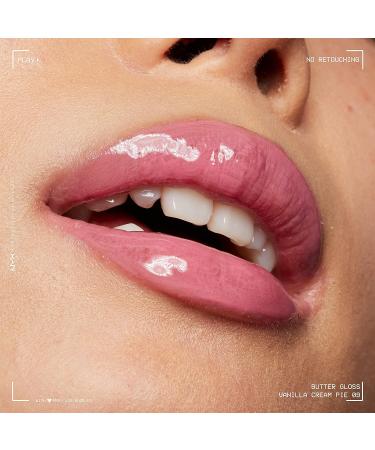 Nyx Butter Gloss Vanilla Cream Pie - Mauve Lip Gloss 0.27 fl oz - Buy Online on GoSupps.com