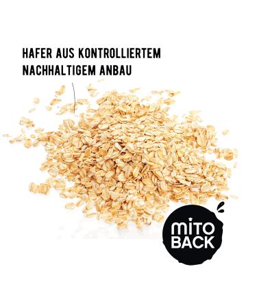 Mitoback Oat Fiber for Baking - 2 x 350g Pack | Gluten-Free Low-Carb Vegan High Fiber for Perfect Texture in Breads & Baked Goods - Buy Online on GoSupps.com