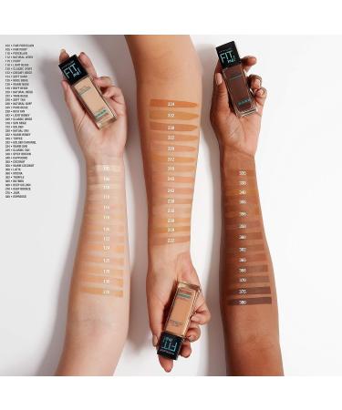 Maybelline Fit Me Dewy + Smooth Foundation 2-Pack - 228 Soft Tan - Buy Online on GoSupps.com