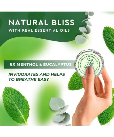 Cleverfy Shower Steamers Aromatherapy - 6 Menthol & Eucalyptus Shower Bombs for Relaxation & Congestion Relief - Mother's Day Gifts - Green Set - Buy Online on GoSupps.com